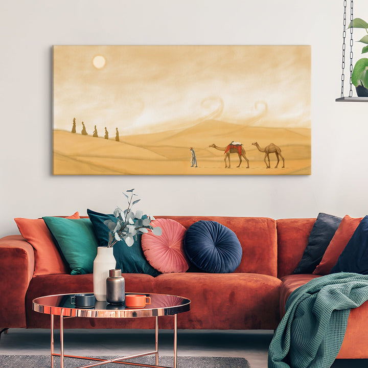 Mesmerising Landscapes Art Large Canvas Paintings. Framed Digital Reprints of Famous and Vibrant Artwork (LDWA16)