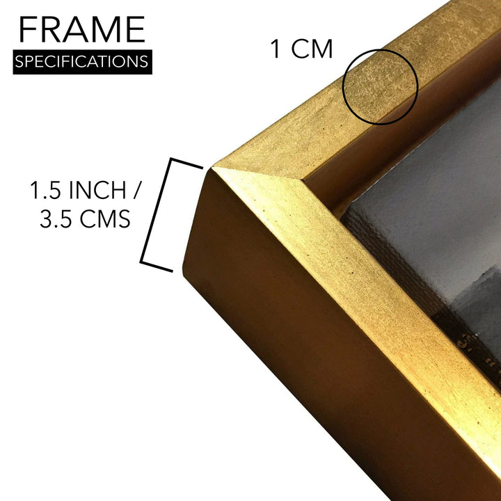 Mesmerising Landscapes Art Large Canvas Paintings. Framed Digital Reprints of Famous and Vibrant Artwork (LDWA21)