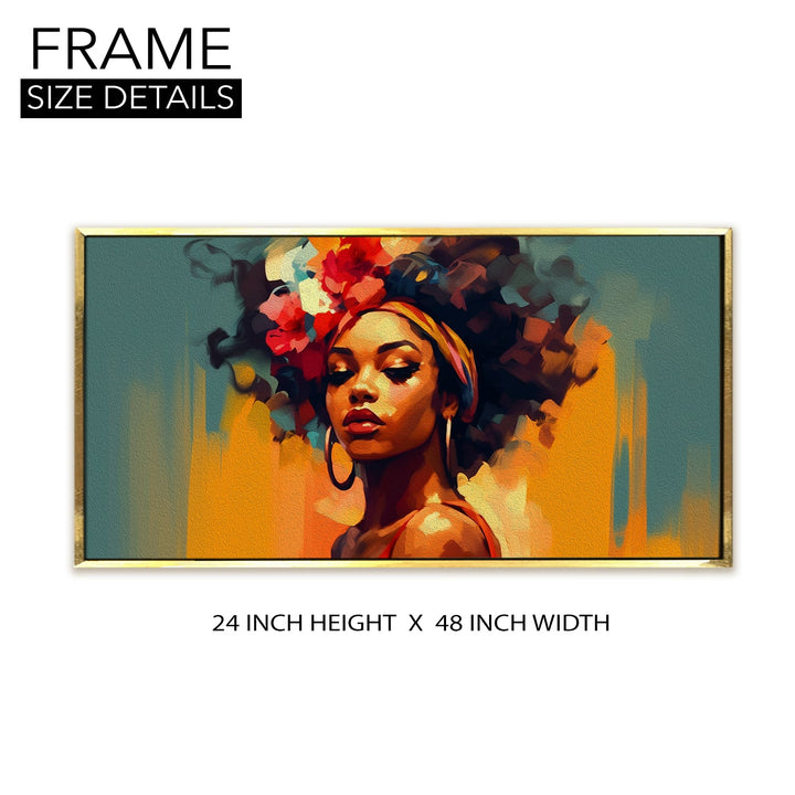 Modern Art Large Canvas Paintings. Framed Digital Reprints of Famous and Vibrant Artwork (MAWA01)