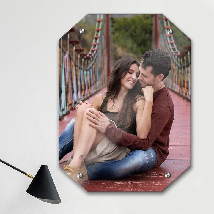 Personalized Premium Acrylic Wall Photo Frame for Birthdays and Anniversary Gift