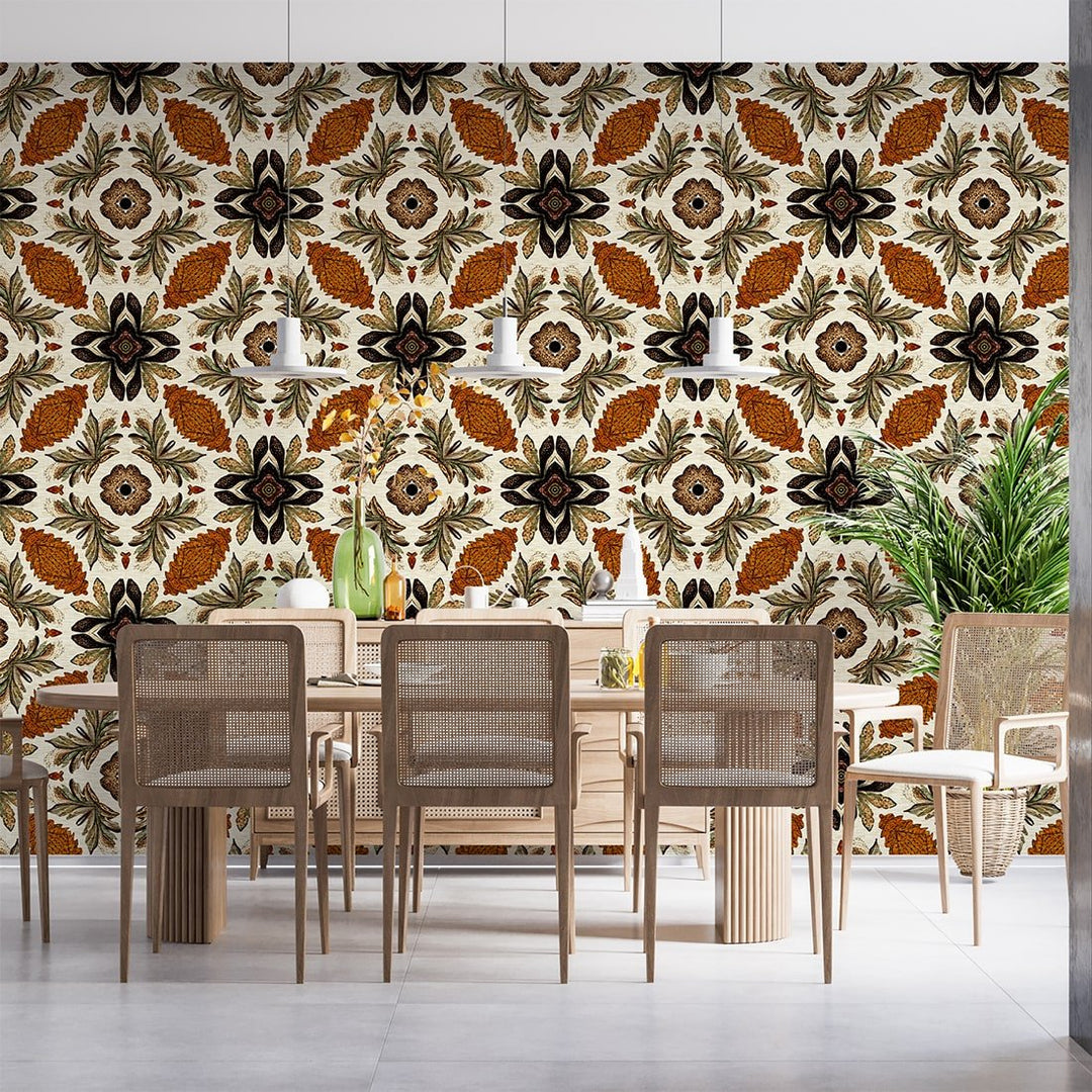 Self Adhesive Floral multicolor kitchen Wallpaper