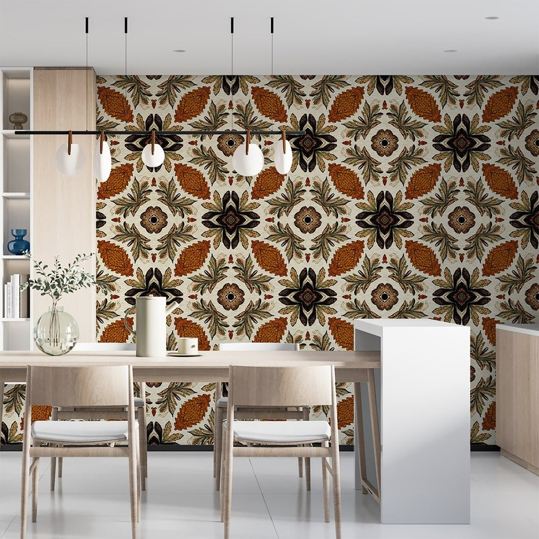 Self Adhesive Floral multicolor kitchen Wallpaper