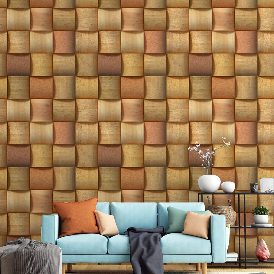 Self Adhesive Luxury 3D Multicolor wallpaper for Living Room Decor