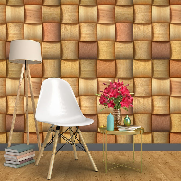 Self Adhesive Luxury 3D Multicolor wallpaper for Living Room Decor