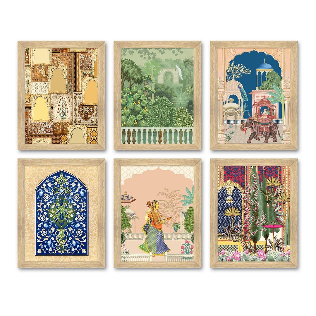 Traditional Art Paintings: Enhance Your Home Décor with Framed Masterpieces - Perfect for Living Rooms, Bedrooms, and Office Spaces Posters, Prints, & Visual Artwork (ARTFM005)