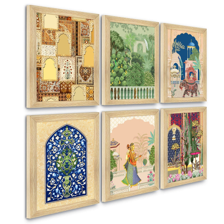 Traditional Art Paintings: Enhance Your Home Décor with Framed Masterpieces - Perfect for Living Rooms, Bedrooms, and Office Spaces Posters, Prints, & Visual Artwork (ARTFM005)