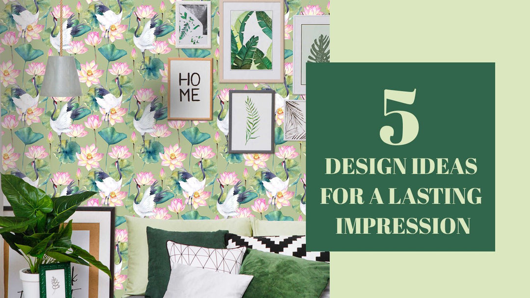 5 Design Ideas for a Lasting Impression - Paper Plane Design