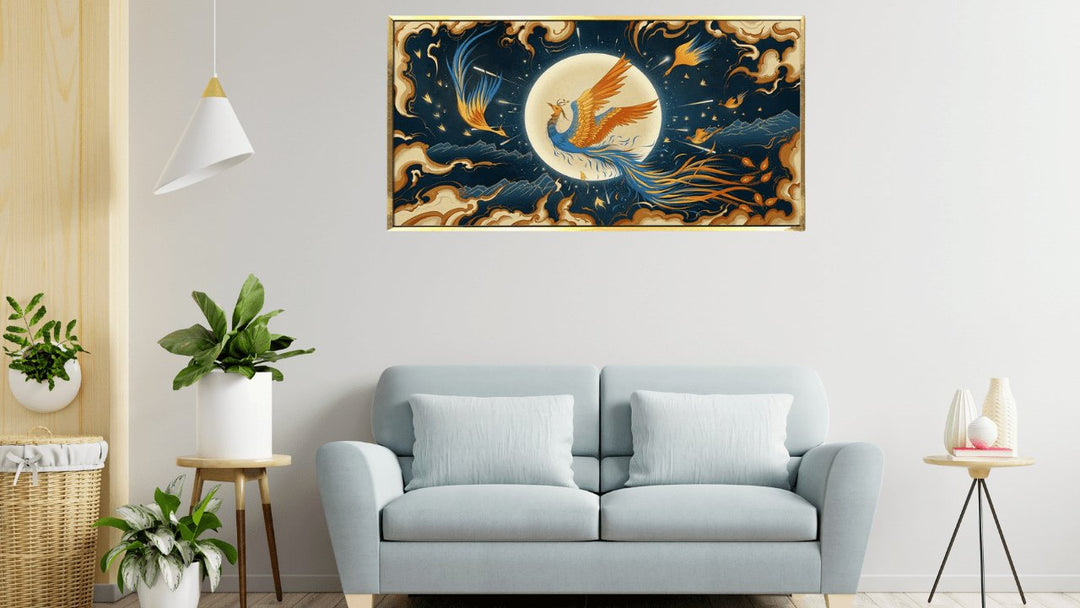 5 Reasons Why a Phoenix Vastu Canvas Painting is Perfect for Your Home Decor - Paper Plane Design