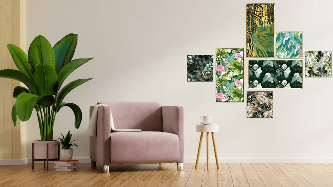 A Breath of Fresh Air: Nature-Inspired Canvas Paintings for Your Home - Paper Plane Design