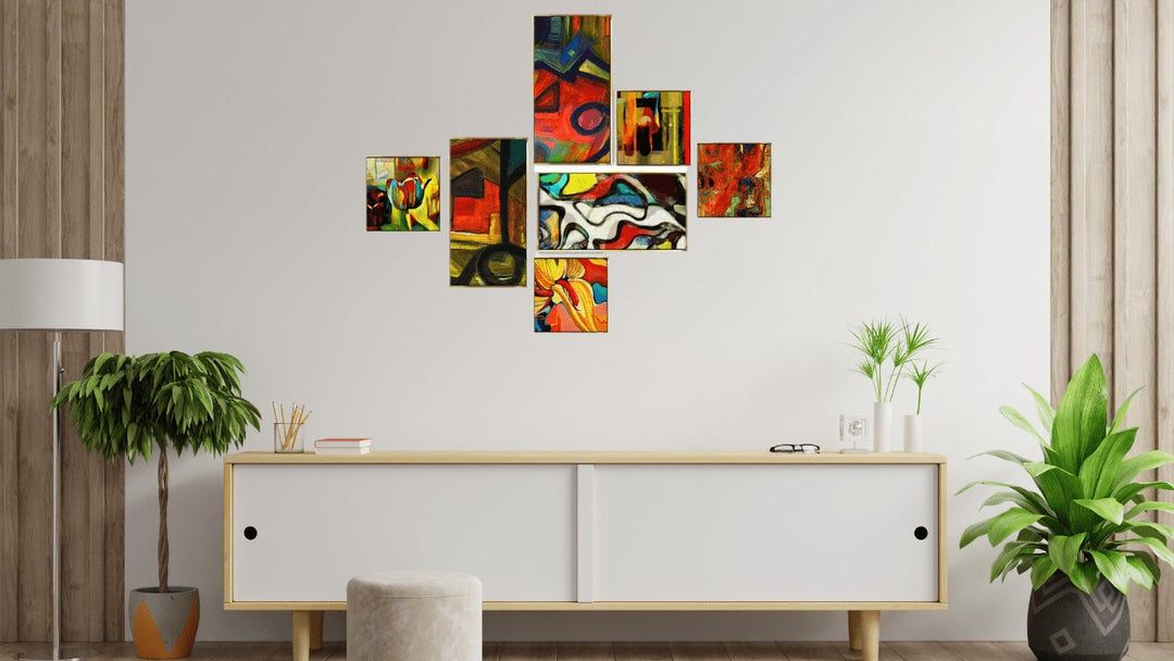 Adding a Touch of Modernity: Modern Art Paintings on Canvas - Paper Plane Design