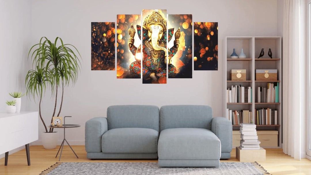 Bringing Spirituality Home: Hindu Religious Wall Art for a Serene Ambiance - Paper Plane Design