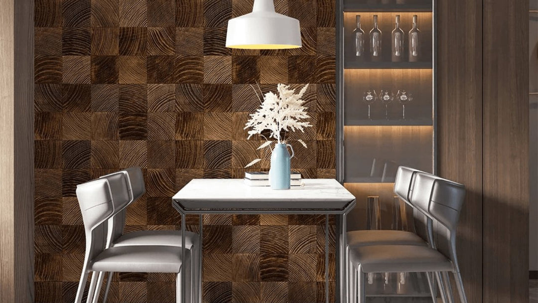 Elevate Your Home Design with Wooden Wallpaper for Walls - Paper Plane Design