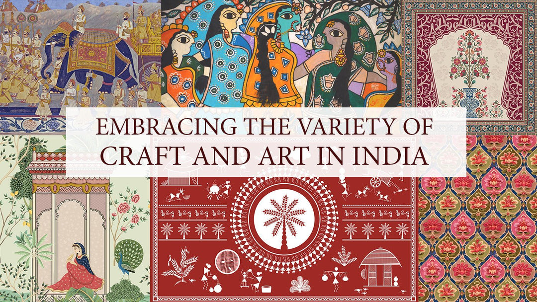 Embracing The Variety Of Craft and Art In India - Paper Plane Design