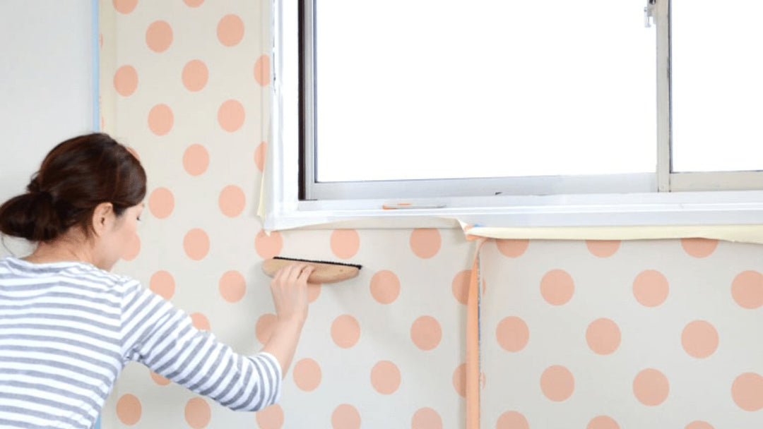 How to apply wallpaper around windows and doors? - Paper Plane Design