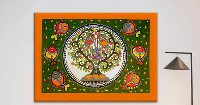What are the benefits of buying Madhubani wall paintings?