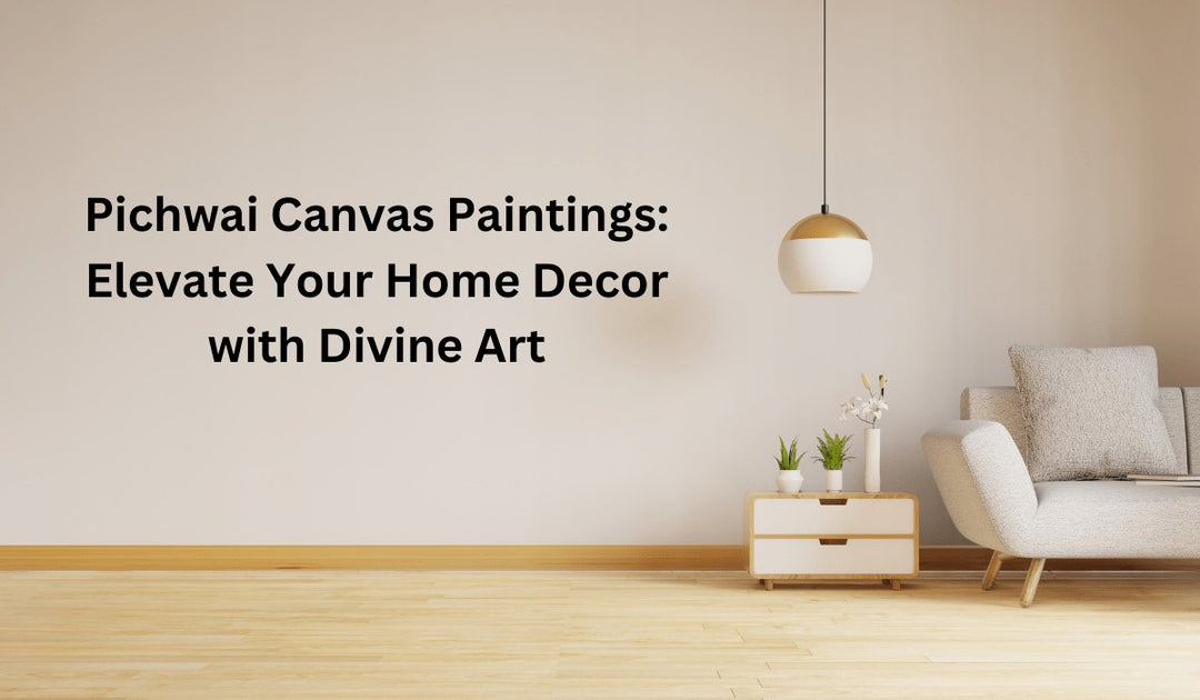 Pichwai Canvas Paintings: Elevate Your Home Decor with Divine Art - Paper Plane Design