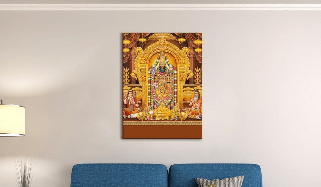 The Spiritual Legacy of Tirupathi Balaji Wall Paintings - Paper Plane Design