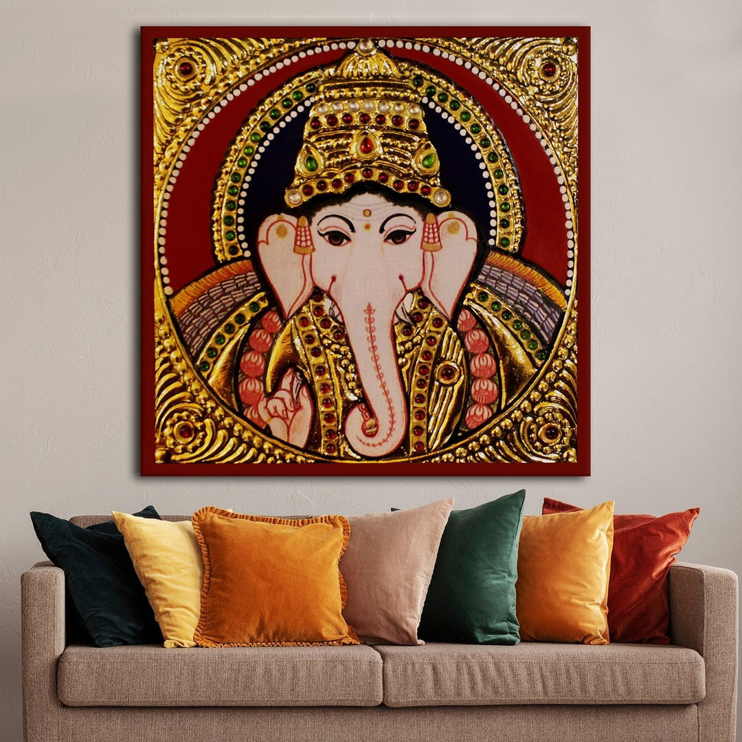 Tanjore Canvas Paintings – Paper Plane Design