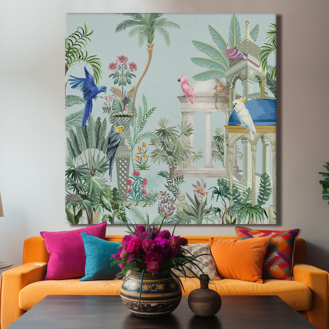 Indian Traditional Canvas Paintings – Paper Plane Design