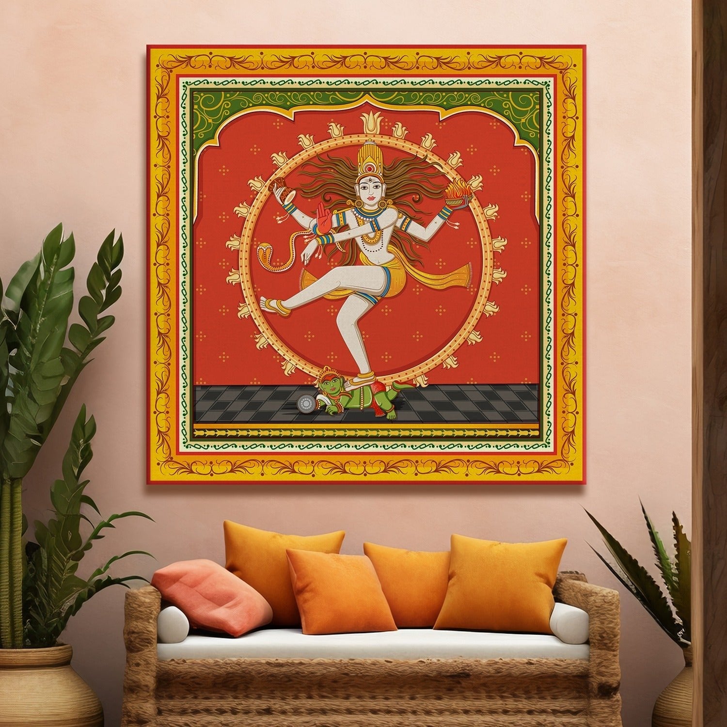 Lord Shiva Wall Art – Paper Plane Design