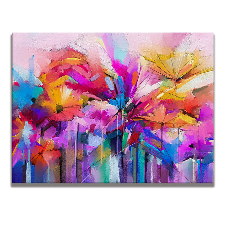 PAPER PLANE DESIGN Canvas Floral Wall Art: A Symphony of Nature&