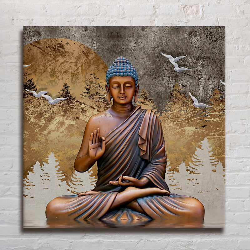 Buddha Wall Art Canvas Painting