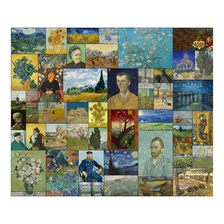 The Van Gogh Collage – Masterpieces Wall Mural (PATCH005)