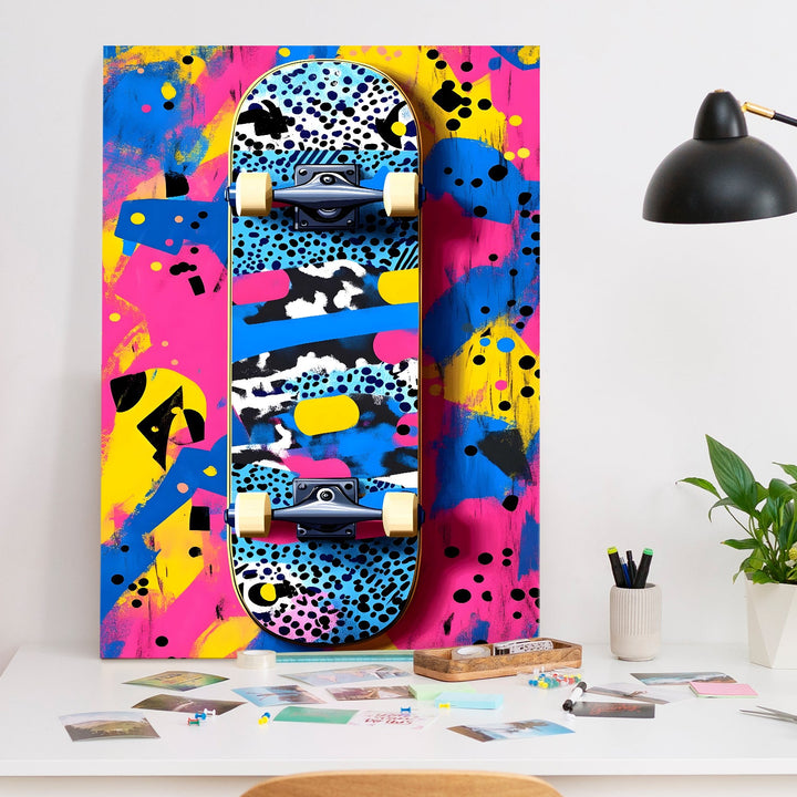 Urban Grind Wall Art Painting, HD Canvas Print, Framed, Ready to Hang. (POMWA259)