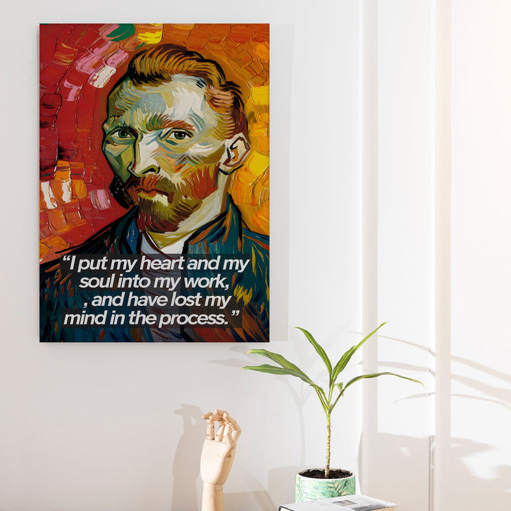 Vincent’s Passion Wall Art Painting, HD Canvas Print, Framed, Ready to Hang. (VVGWA94)
