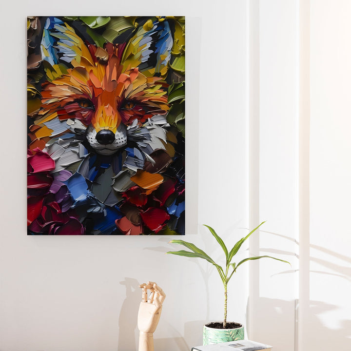 Foxfire Essence Wall Art Painting, HD Canvas Print, Framed, Ready to Hang. (ABMWA128)