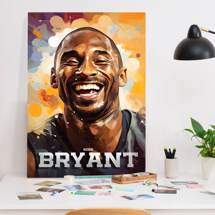 Mamba Smile Wall Art Painting, HD Canvas Print, Framed, Ready to Hang. (POMWA282)