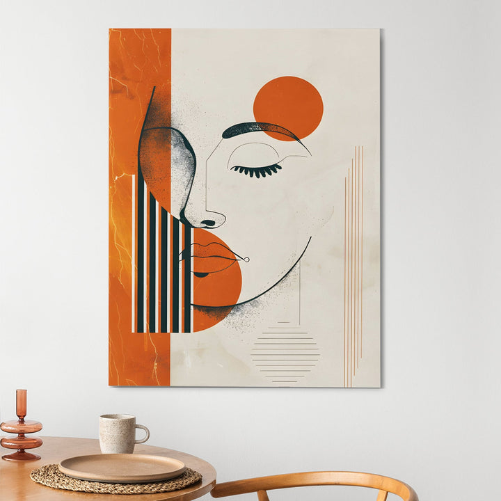 Minimal Grace Wall Art Painting, HD Canvas Print, Framed, Ready to Hang. (POMWA194)