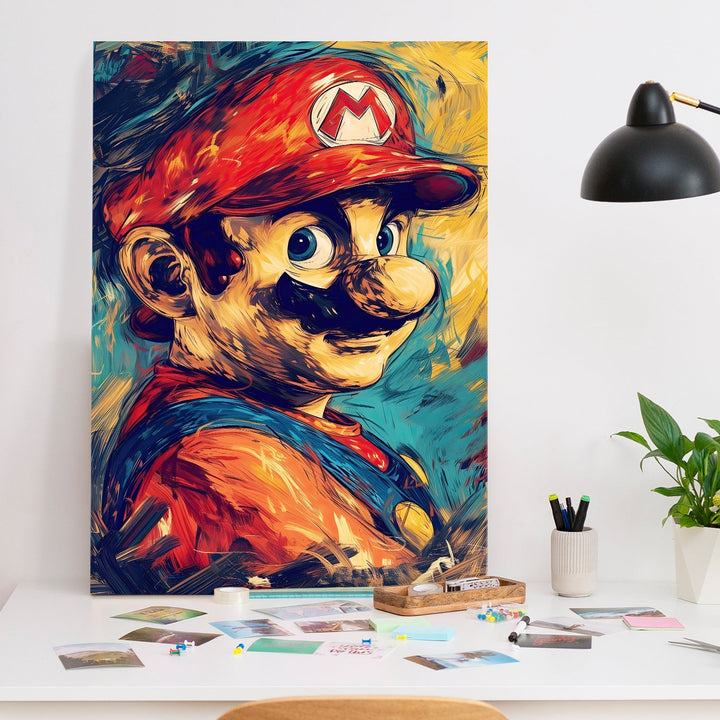 Joystick Royalty Wall Art Painting, HD Canvas Print, Framed, Ready to Hang. (POMWA254)