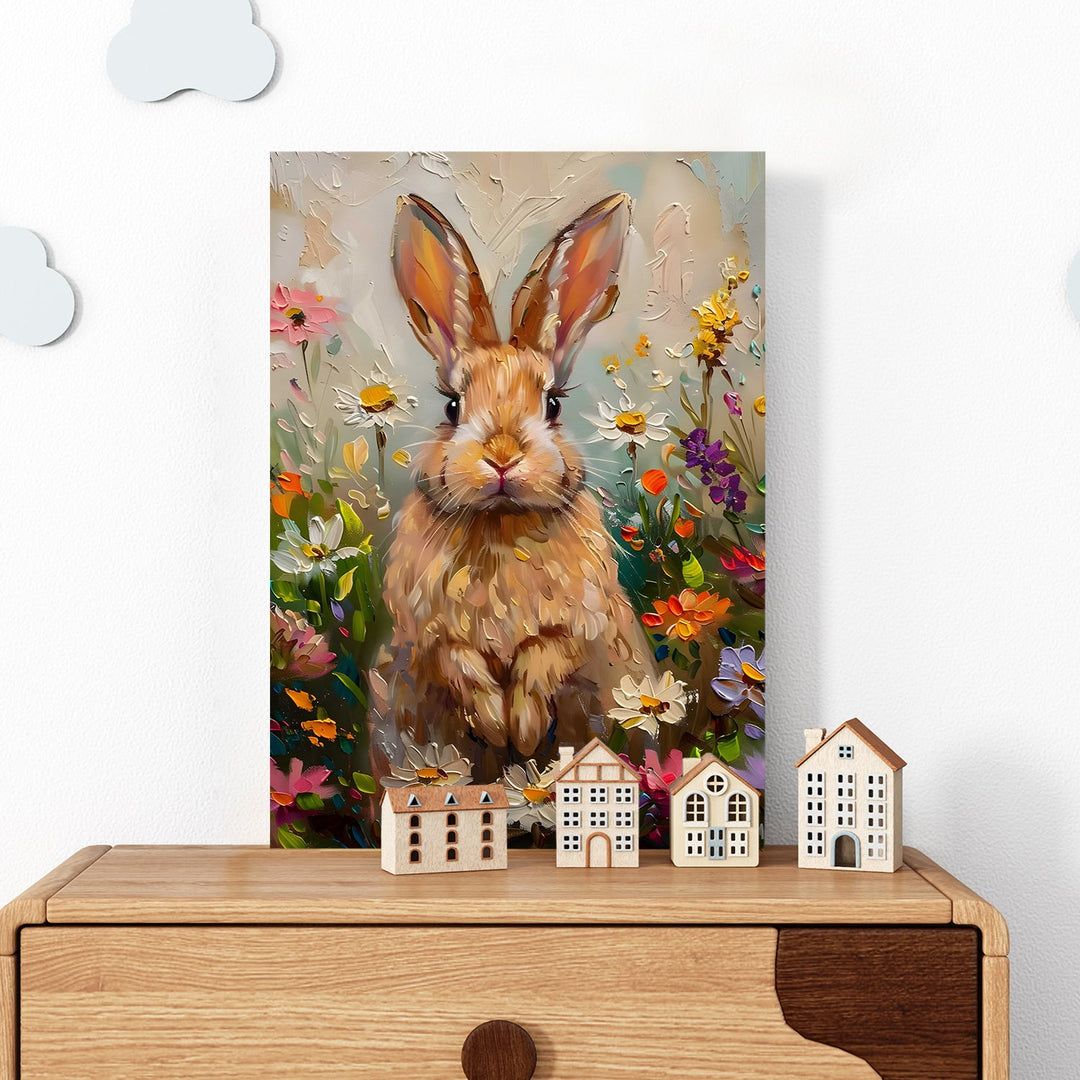 Nature’s Little Observer Wall Art Painting, HD Canvas Print, Framed, Ready to Hang. (ABMWA102)