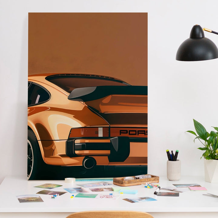 Turbo Legacy Wall Art Painting, HD Canvas Print, Framed, Ready to Hang. (POMWA222)
