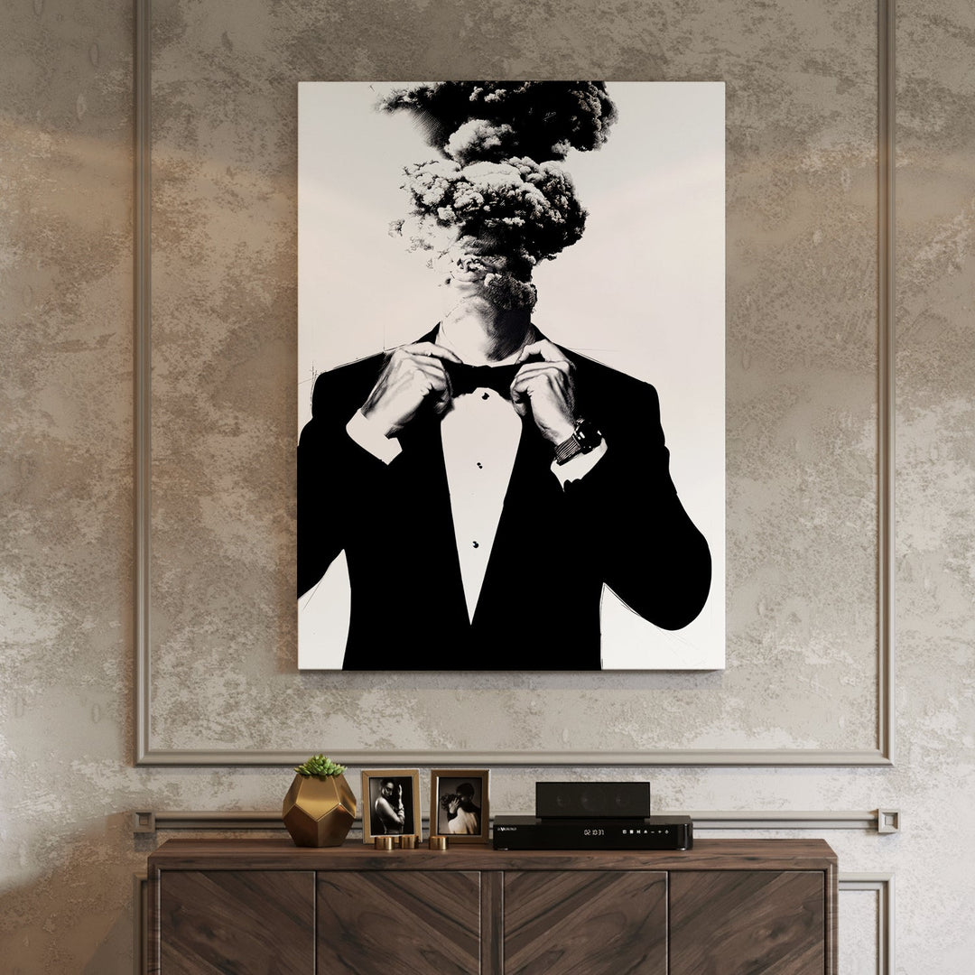 Dressed to Detonate Wall Art Painting, HD Canvas Print, Framed, Ready to Hang. (ABMWA138)