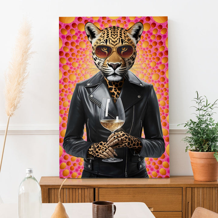 Luxury Untamed Wall Art Painting, HD Canvas Print, Framed, Ready to Hang. (ABMWA129)