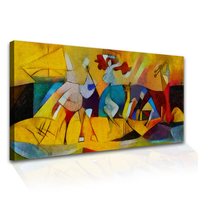 Modern Art Large Canvas Paintings. Framed Digital Reprints of Famous and Vibrant Artwork