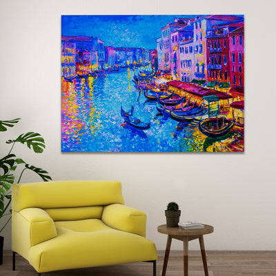 Framed Abstract Wall Art Painting For Home and Hotels Wall Decoration