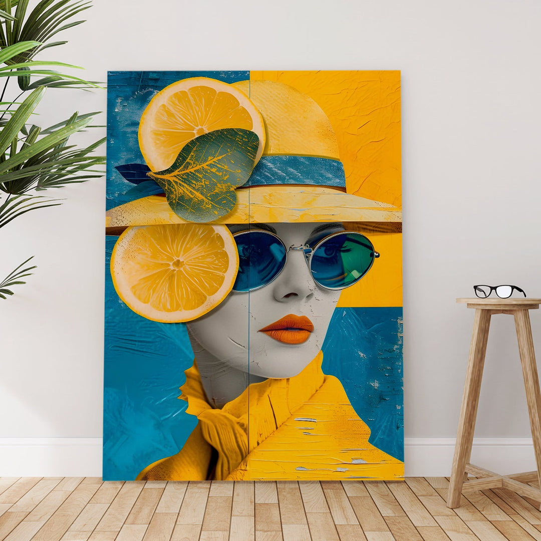 Tart & Timeless Wall Art Painting, HD Canvas Print, Framed, Ready to Hang. (POMWA242)