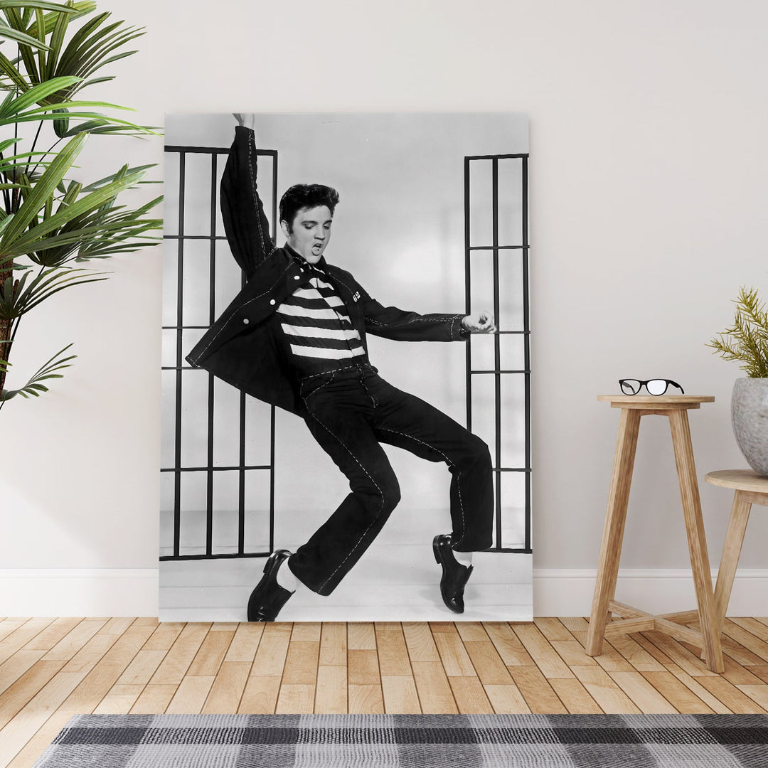 Swinging to Stardom Wall Art Painting, HD Canvas Print, Framed, Ready to Hang. (ABMWA139)