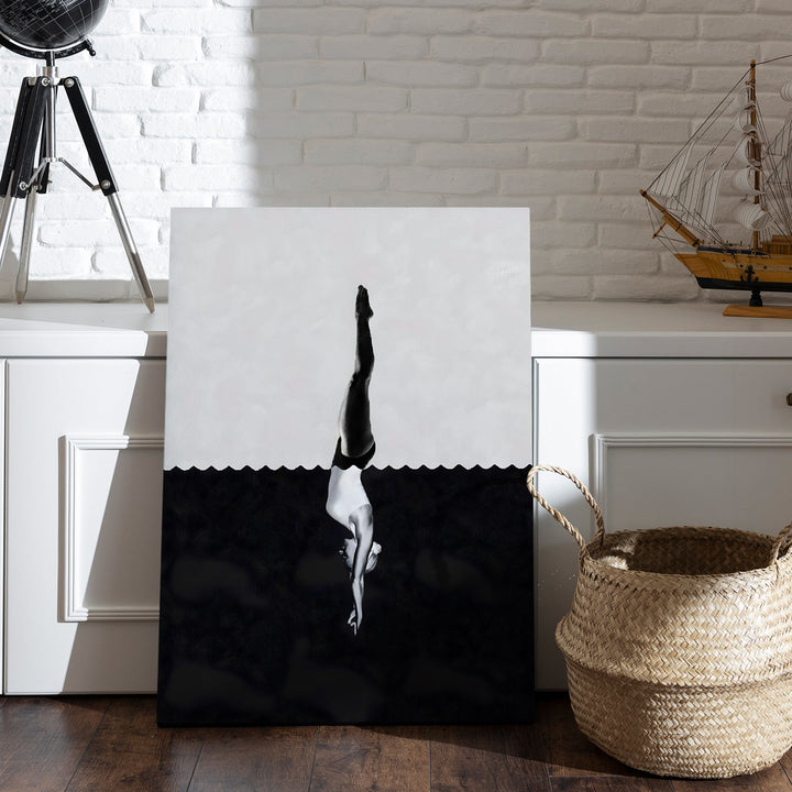 Depth of Perception Wall Art Painting, HD Canvas Print, Framed, Ready to Hang. (ABMWA134)