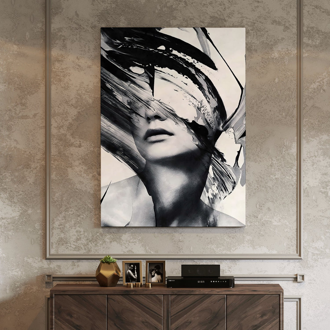 Ephemeral Beauty Wall Art Painting, HD Canvas Print, Framed, Ready to Hang. (ABMWA132)