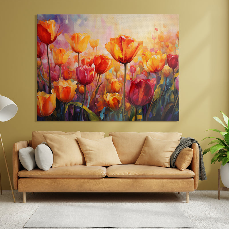 Floral Wall Art For Home and Hotels Wall Decoration