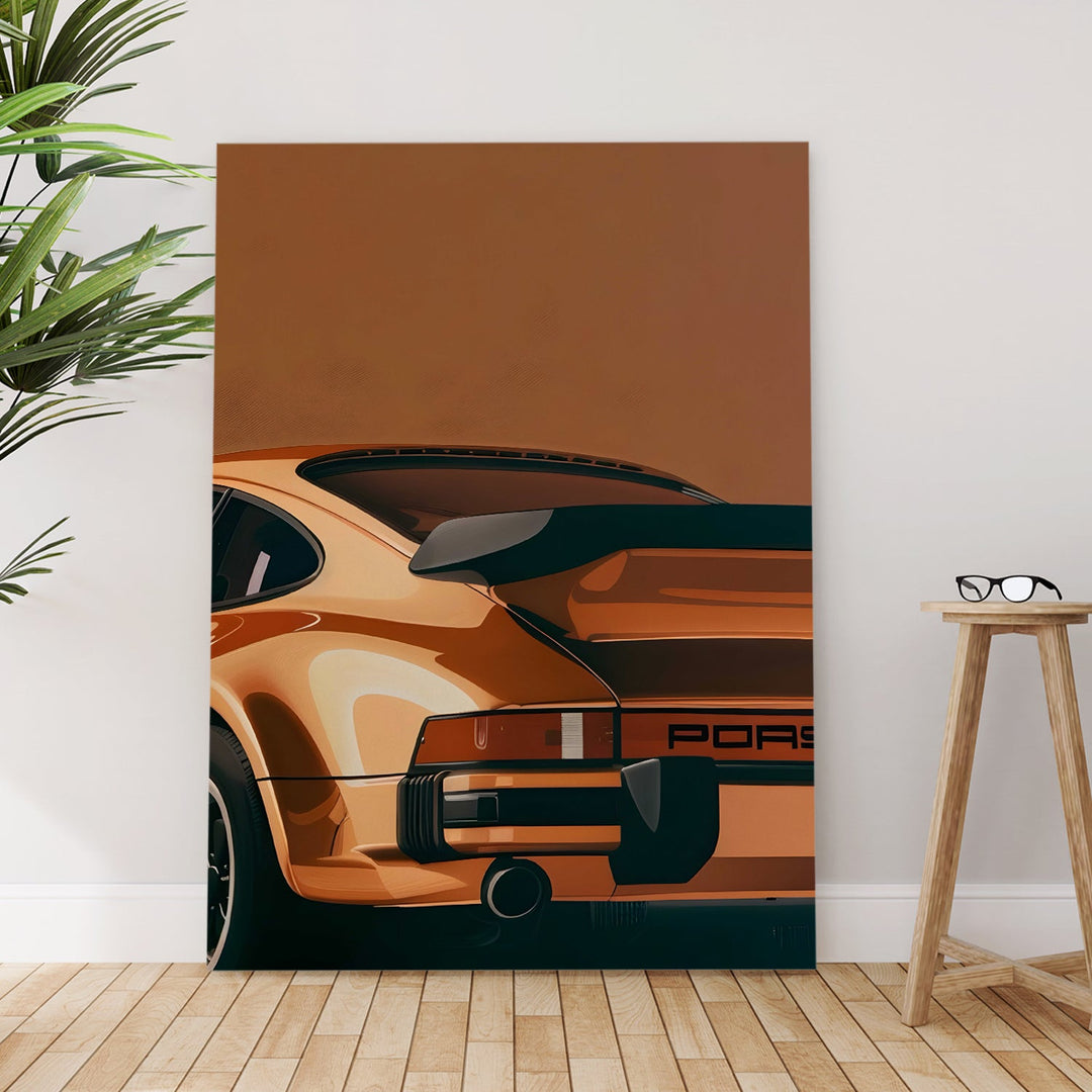 Turbo Legacy Wall Art Painting, HD Canvas Print, Framed, Ready to Hang. (POMWA222)