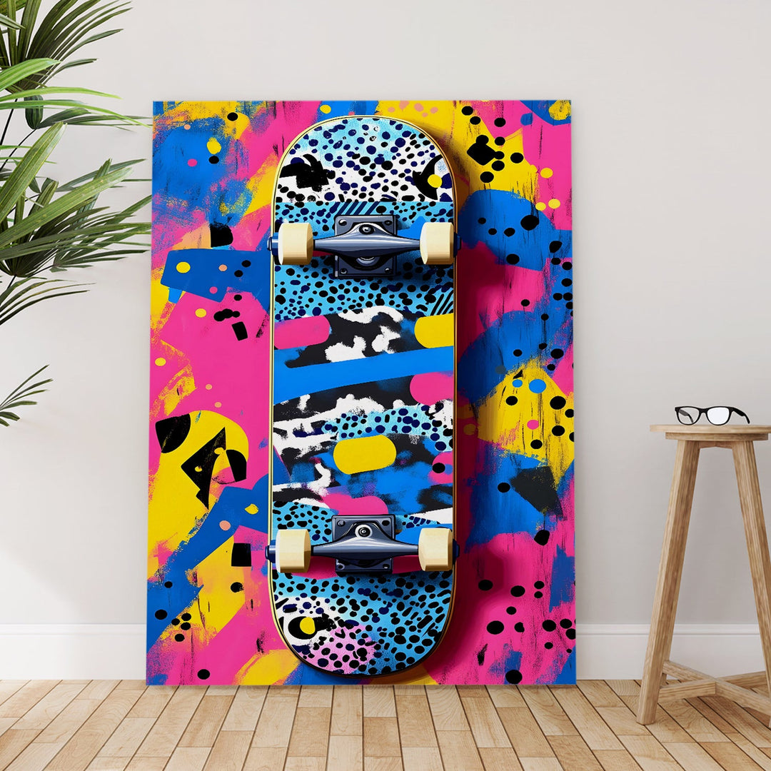 Urban Grind Wall Art Painting, HD Canvas Print, Framed, Ready to Hang. (POMWA259)