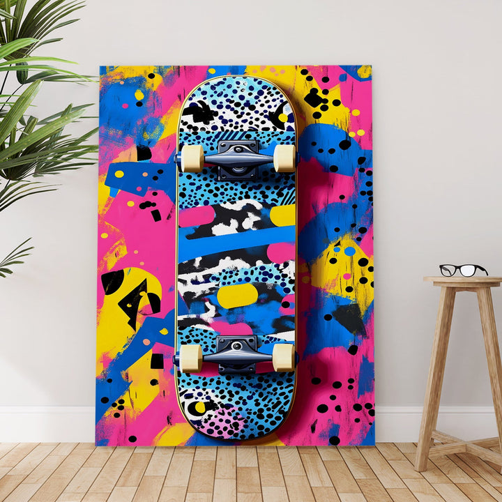 Urban Grind Wall Art Painting, HD Canvas Print, Framed, Ready to Hang. (POMWA259)