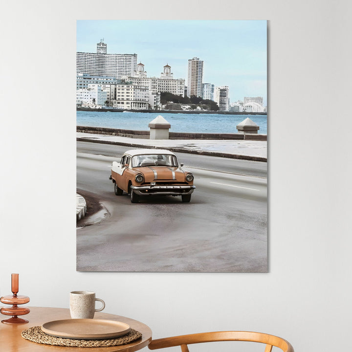 Cuban Classic Wall Art Painting, HD Canvas Print, Framed, Ready to Hang. (VINWA153)