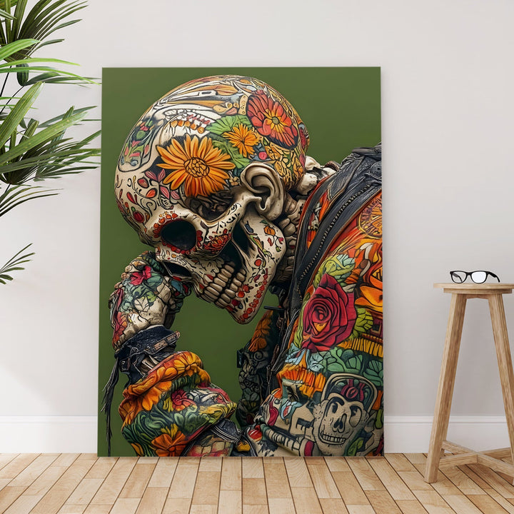 Rebel Rebirth Wall Art Painting, HD Canvas Print, Framed, Ready to Hang. (POMWA288)
