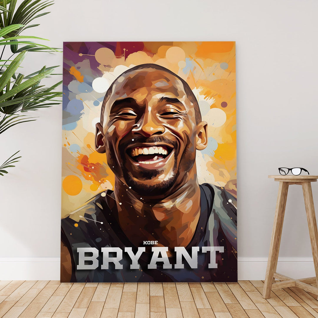 Mamba Smile Wall Art Painting, HD Canvas Print, Framed, Ready to Hang. (POMWA282)